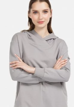 HELMIDGE LOCKEREN SCHNITT Sweat à Capuche Grau Femme -HELMIDGE Soldes Boutique e9fe25cc4bda47e1878301adf69422b5