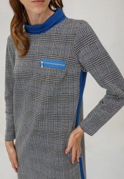 HELMIDGE Femme Robe De Jour Blau -HELMIDGE Soldes Boutique ead05e2b2ed943129b5926bedf1b0e4b