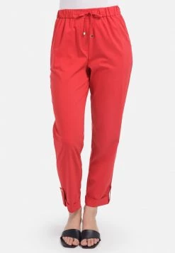 HELMIDGE Femme Pantalon Classique Rot