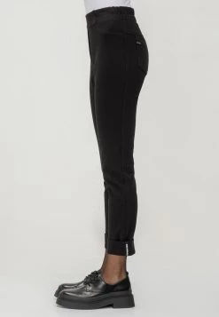 HELMIDGE Pantalon Classique Schwarz Femme -HELMIDGE Soldes Boutique ebf0204dd40c454d893a82466b588772