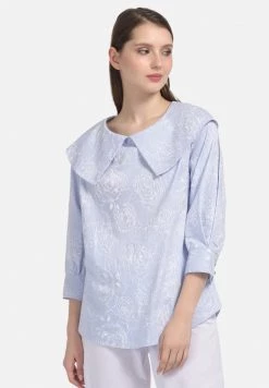 HELMIDGE Blouse Hellblau Femme