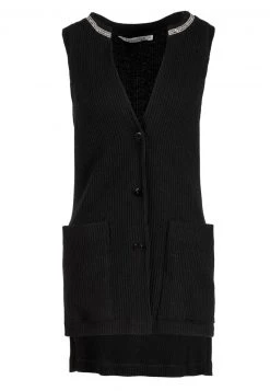 HELMIDGE WESTE Veste Sans Manches Schwarz Femme -HELMIDGE Soldes Boutique ebfca664e0c8437ca3734ccd68712e2a