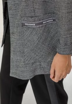 HELMIDGE Femme Manteau Court Schwarz Grau -HELMIDGE Soldes Boutique ef3fc3dc0f1b473e917d9a7610d18a42