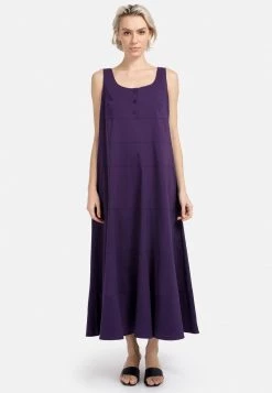 HELMIDGE Femme Robe De Jour Lila