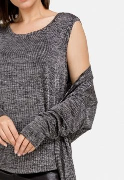 HELMIDGE Gilet Grey Femme -HELMIDGE Soldes Boutique f1159db45e874256aa55c103d7c84ca2