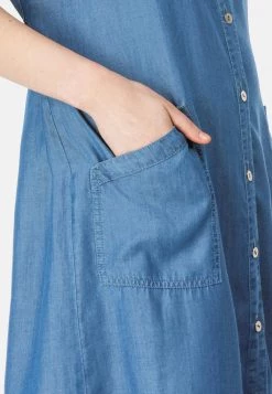 HELMIDGE Robe En Jean Blau Femme -HELMIDGE Soldes Boutique f13e48a711d9404da8fe139b3a2bb417