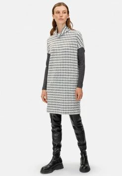 HELMIDGE Femme Robe Fourreau Grau