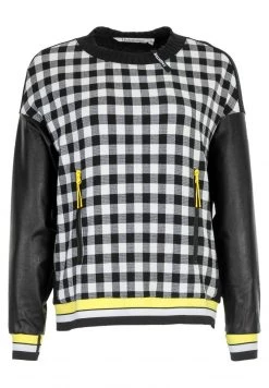 HELMIDGE Sweatshirt Schwarz Weiss Femme -HELMIDGE Soldes Boutique f2a3eebaf68c4d4187dfd0017a5bce7d