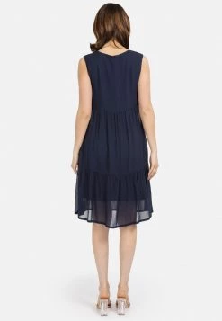 HELMIDGE Femme Robe De Jour Dunkel Blau 10 HELMIDGE Femme Robe De Jour Dunkel Blau -HELMIDGE Soldes Boutique f3a72768c15b4bdfb658b9e835796a69