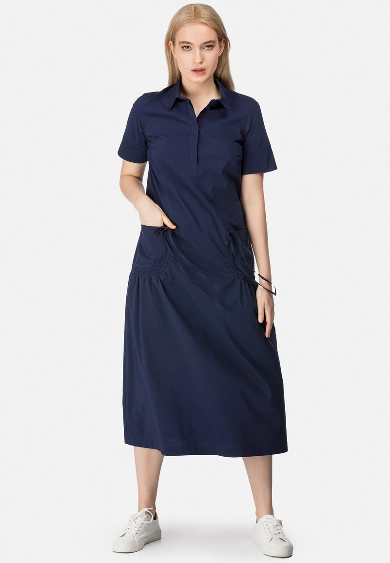 HELMIDGE Robe Chemise Blau Femme 3 HELMIDGE Robe Chemise Blau Femme