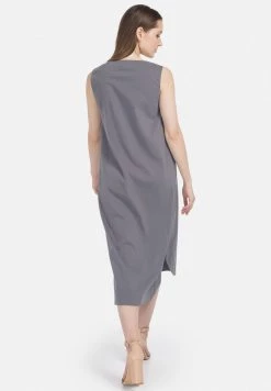 HELMIDGE Femme OHNE ÄRMEL Robe De Jour Dunkel Grau 11 HELMIDGE Femme OHNE ÄRMEL Robe De Jour Dunkel Grau -HELMIDGE Soldes Boutique f58bbbb9971146edb8c25e9d24275473