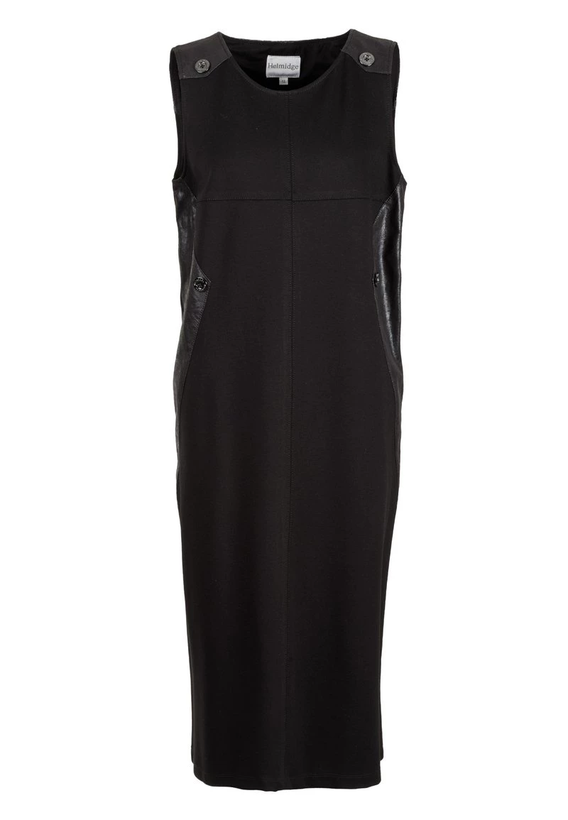 HELMIDGE Femme TRAGERKLEID Robe Pull Schwarz 8 HELMIDGE Femme TRAGERKLEID Robe Pull Schwarz – Image 6