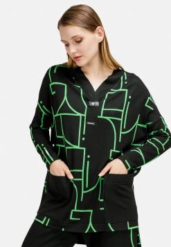 HELMIDGE T Shirt à Manches Longues Schwarz Femme