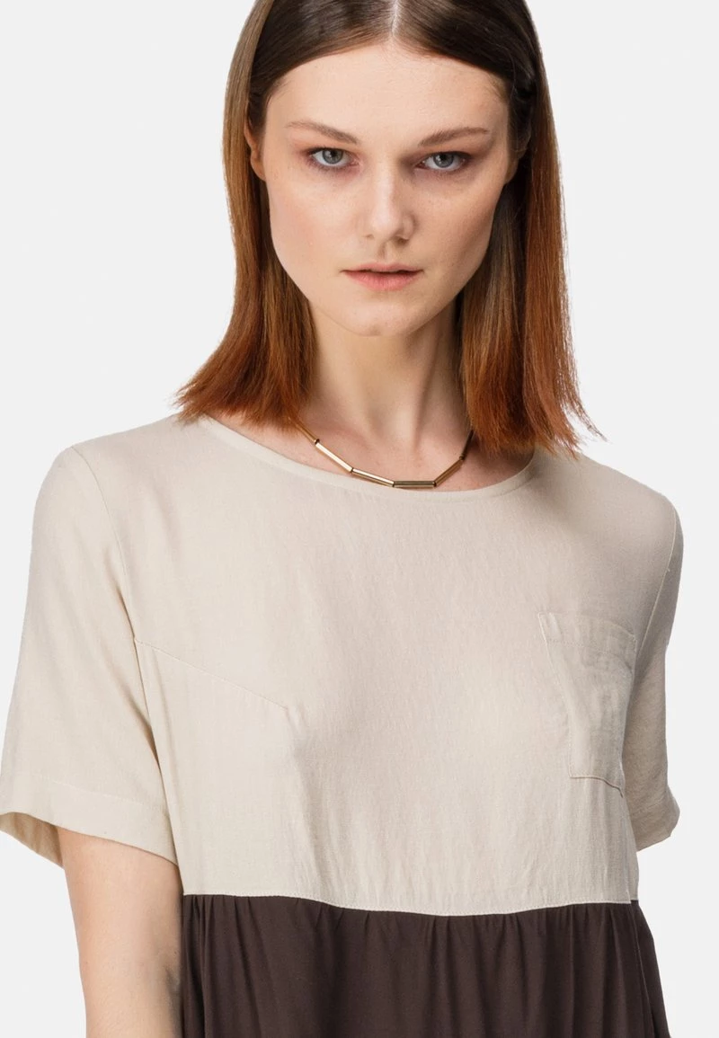 HELMIDGE Femme Robe Longue Braun 5 HELMIDGE Femme Robe Longue Braun – Image 3