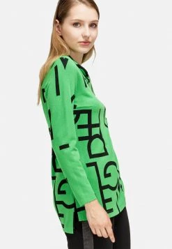 HELMIDGE Femme LANGARM T Shirt à Manches Longues Grune 10 HELMIDGE Femme LANGARM T Shirt à Manches Longues Grune -HELMIDGE Soldes Boutique faf09bf9a6aa46eb8d78586237146af0