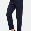 HELMIDGE Femme Pantalon Classique Dunkel Blau -HELMIDGE Soldes Boutique fba59ac81d0a43f8bdef4b92fb200839