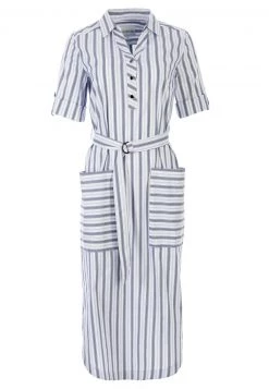 HELMIDGE Robe Chemise Weiss Femme -HELMIDGE Soldes Boutique fc55367b5a8e4977b7917c3713b9f5f8