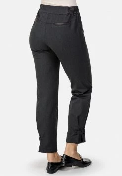 HELMIDGE Femme Pantalon Classique Dunkel Grau -HELMIDGE Soldes Boutique fcb60c04d5d940e18162f980cf0940b9