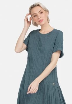 HELMIDGE Femme Robe De Jour Dark Green -HELMIDGE Soldes Boutique fcfe08ec03dd48d8ace9eedbe95178cf