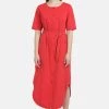 HELMIDGE Femme STIL Robe Chemise Rot 1 HELMIDGE Femme STIL Robe Chemise Rot -HELMIDGE Soldes Boutique fe3c80b9433d4e0e896cb7419a899175