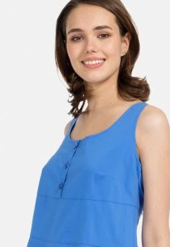 HELMIDGE Femme Robe De Jour Hellblau 12 HELMIDGE Femme Robe De Jour Hellblau -HELMIDGE Soldes Boutique fea808b1a095468aa02025a64e4450e2