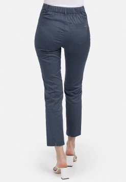 HELMIDGE Pantalon Classique Dunkel Grun Femme -HELMIDGE Soldes Boutique feca2d861a3343938886eeaf06b4a458